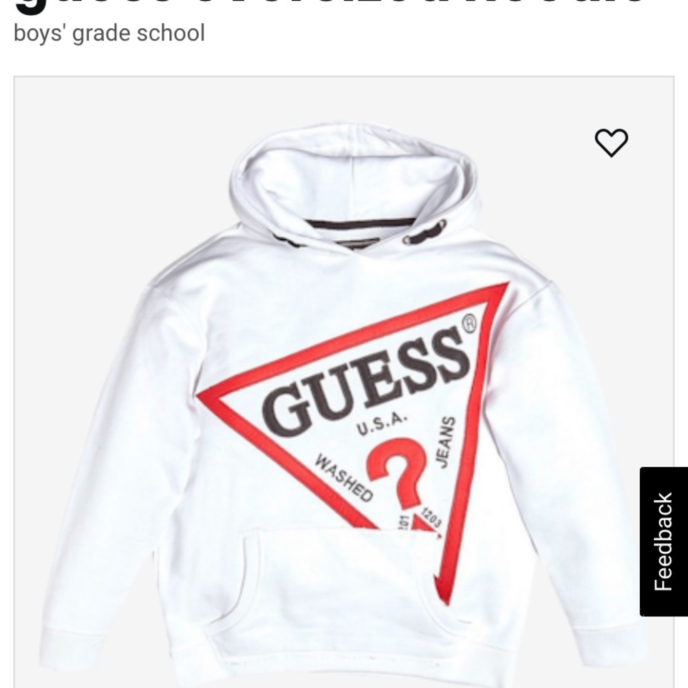 COPY - Guess hoodie kids size 16 new